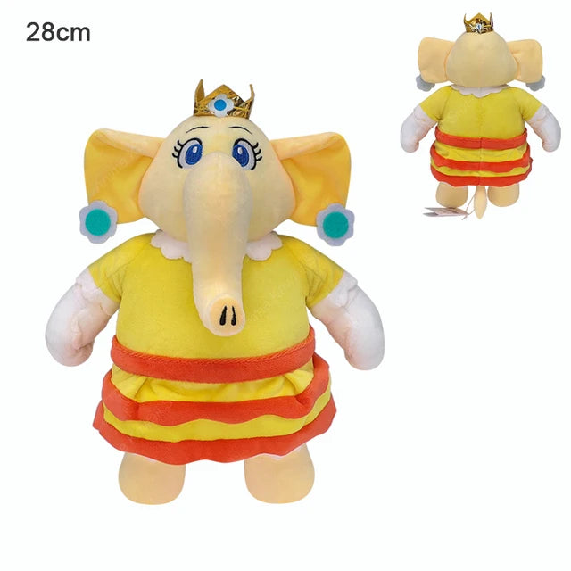 Mario Elephant Stuffed Animal Princess Daisy