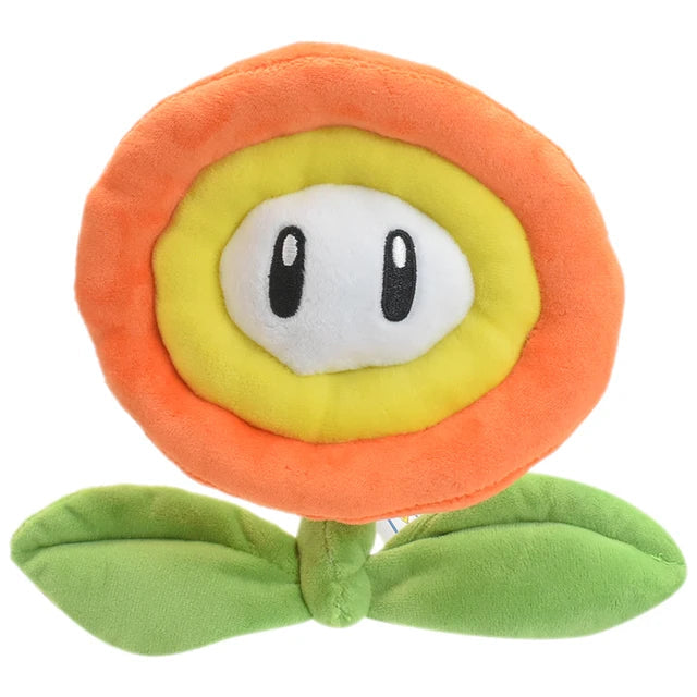 Mario Flower Stuffed Animal Fire Flower 18cm 7in