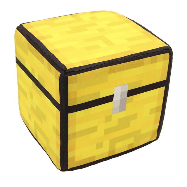 Minecraft Block Plush Stuffed Animal Chest
