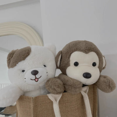 Monkey Banana Stuffed Animal