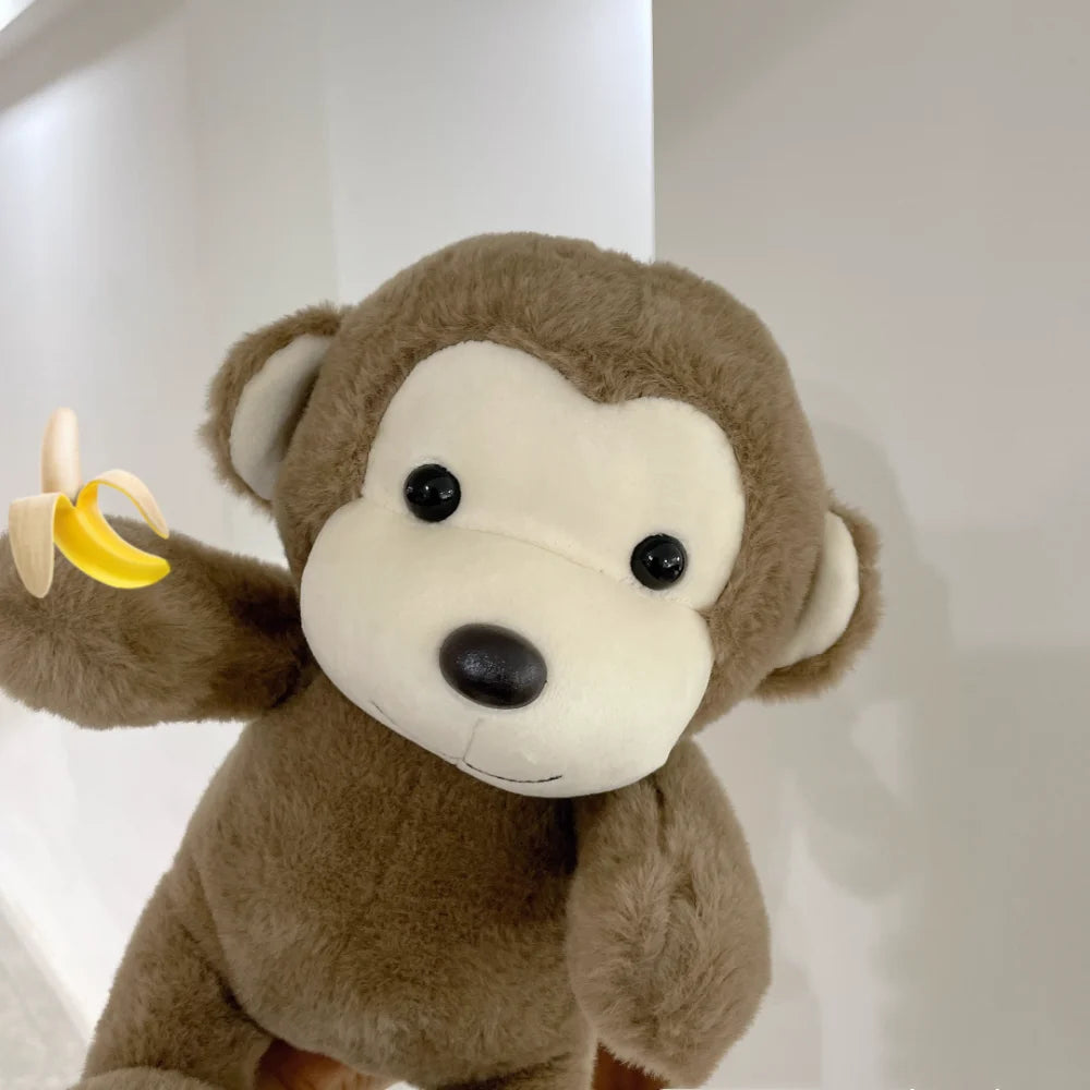 Monkey Banana Stuffed Animal