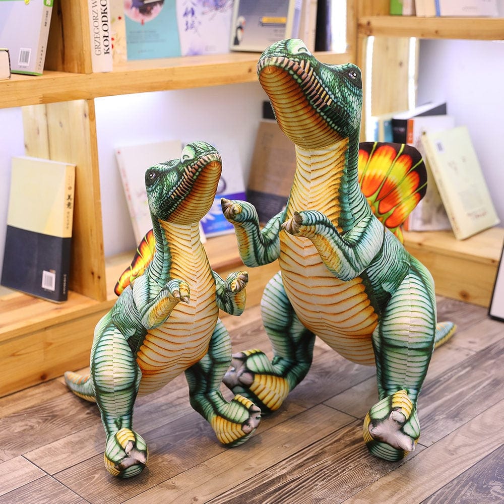 pattern dinosaur stuffed animal