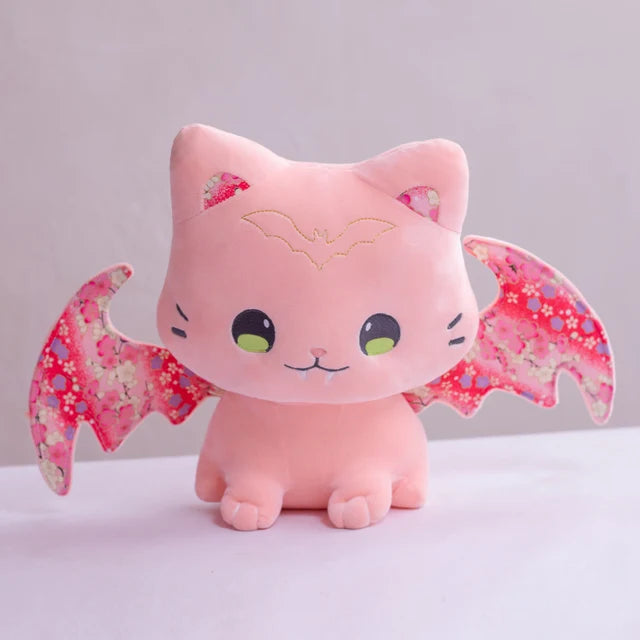 Pink Bat Stuffed Animal 30cm 12in Pink
