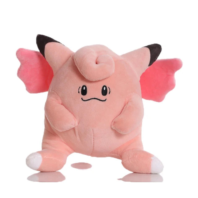 Pink Pokemon Stuffed Animal About 15-25cm Clefable C
