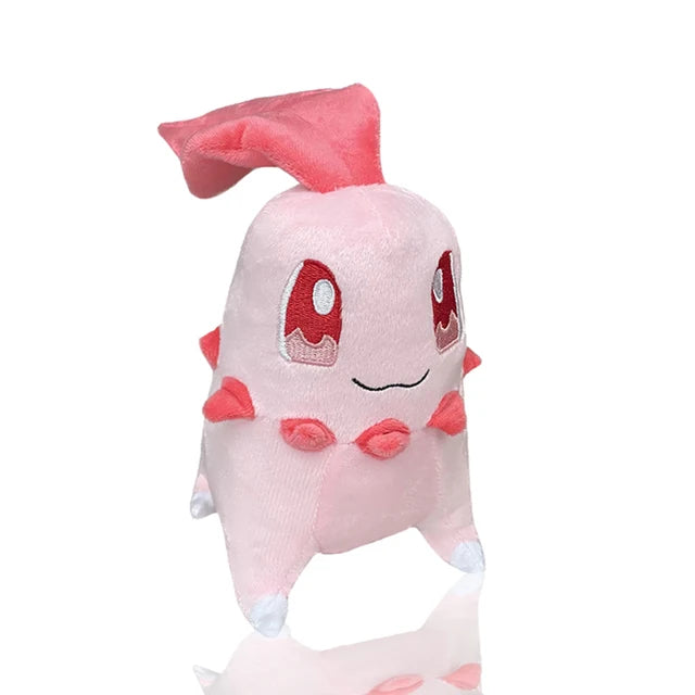 Pink Pokemon Stuffed Animal About 15-25cm Pink Chikorita B