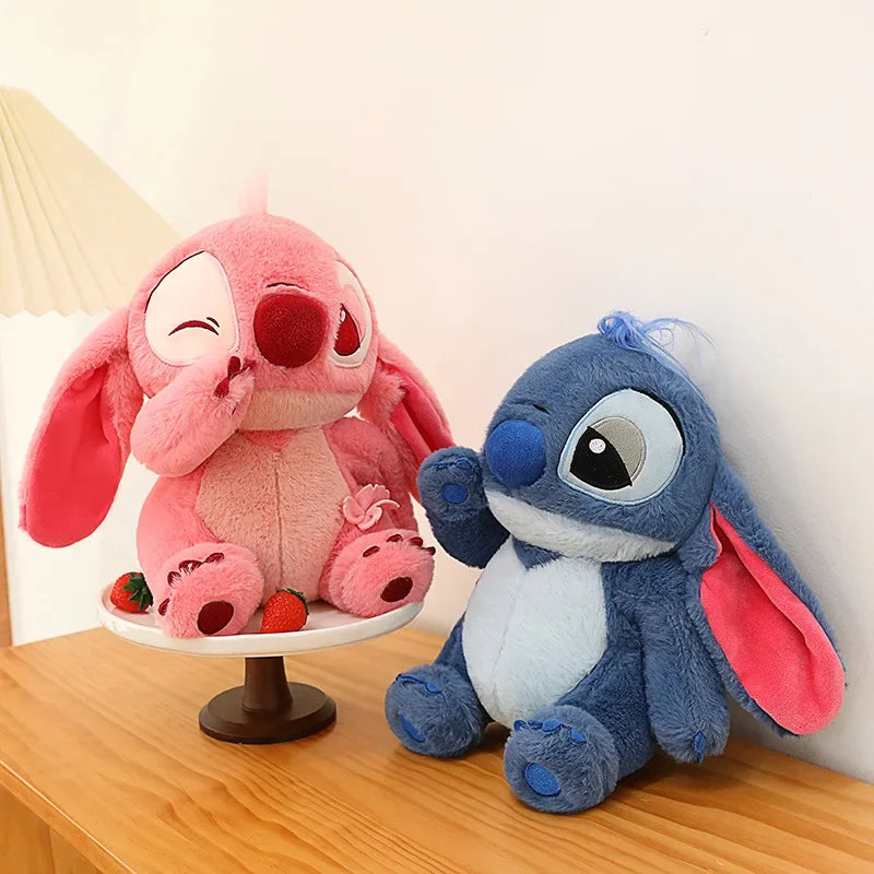 Pink Stitch Stuffed Animal