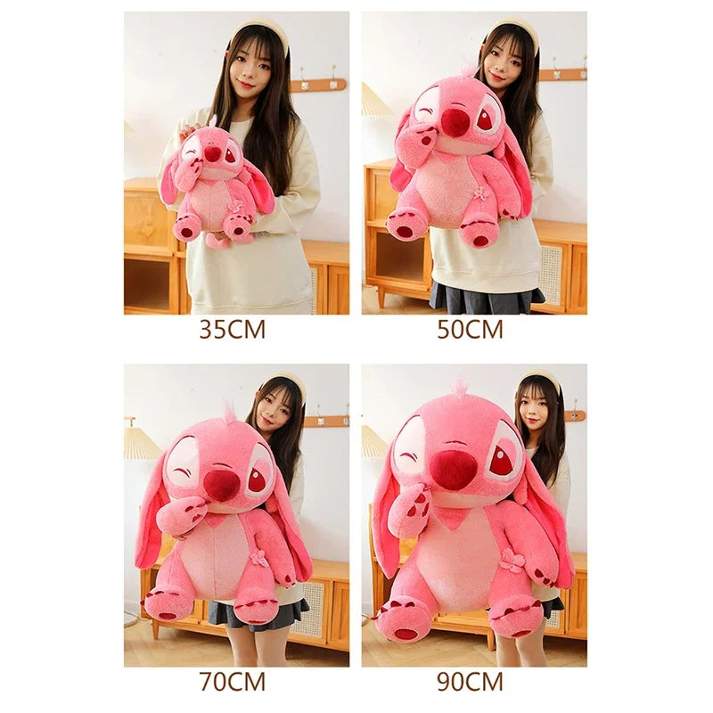 Pink Stitch Stuffed Animal
