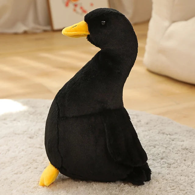 Plush Duck Stuffed Animal 30cm 12in black