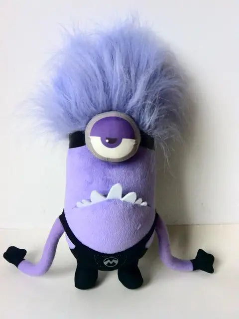 Purple Minion Stuffed Animals 30cm 12in Single Eye