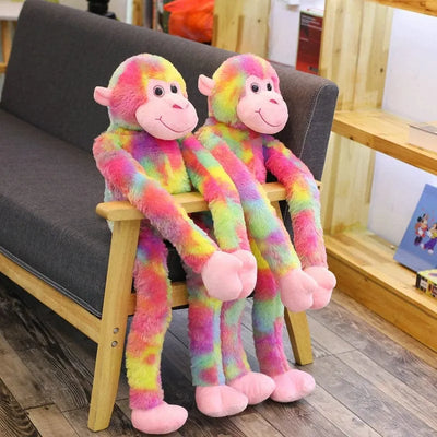 Rainbow Monkey Stuffed Animal
