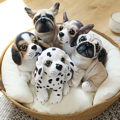 Realistic Dog Breed Stuffed Animal