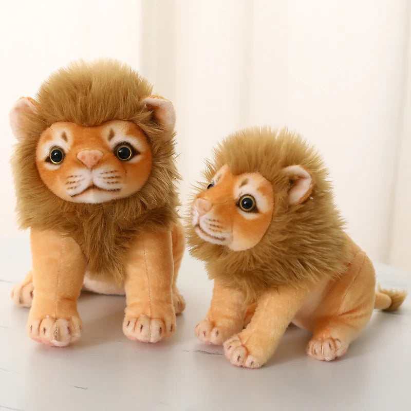 Realistic Lion Stuffed Animal