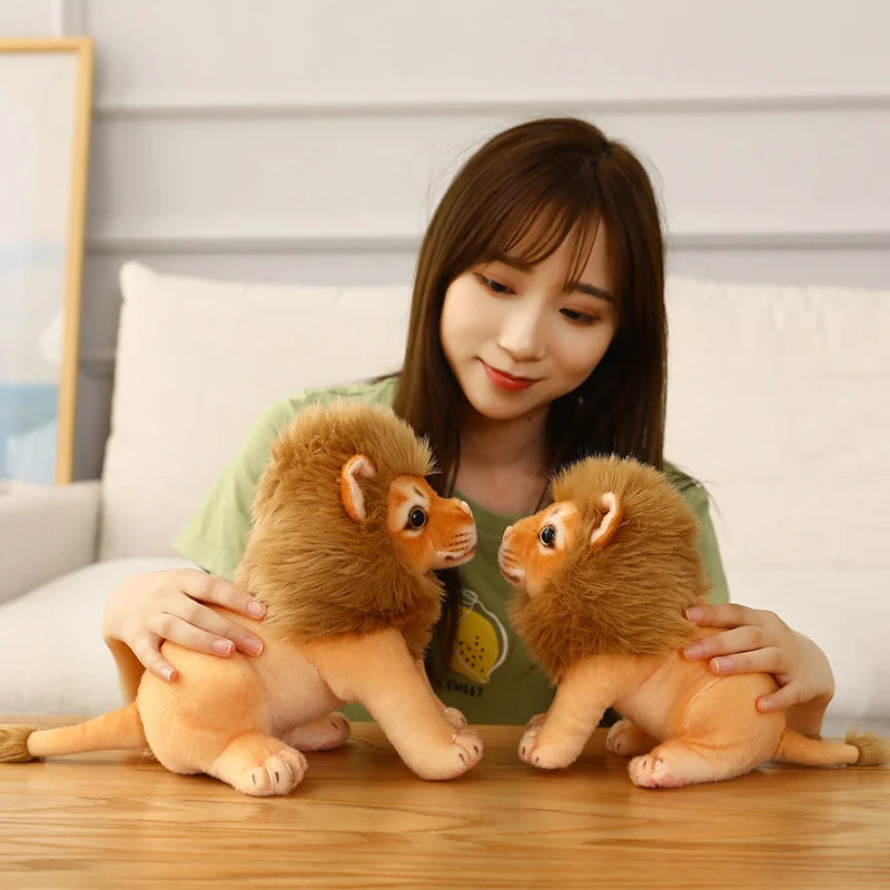 Realistic Lion Stuffed Animal