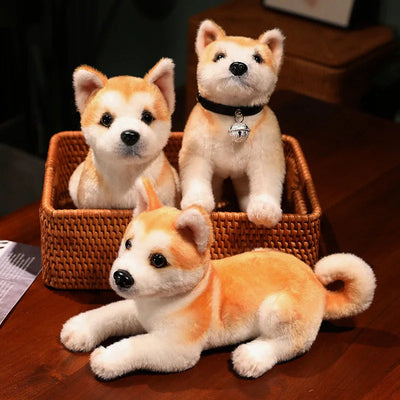 Realistic Shiba Stuffed Animal