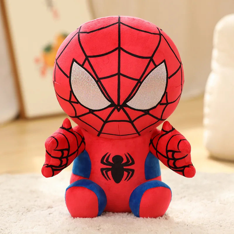 Red And Black Spider-Man Stuffed Animal Red