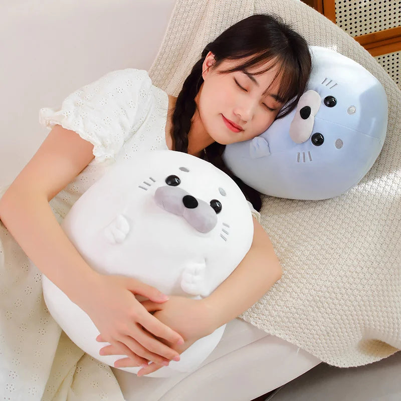 Round Seal Stuffed Animal