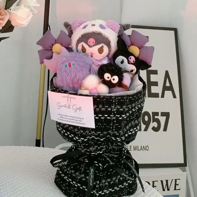 Sanrio Characters Valentine's Day Plush Bouquet C Kuromi CHINA