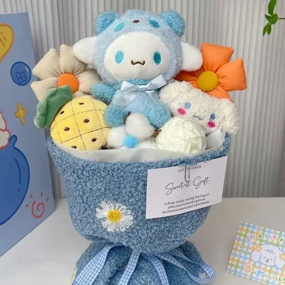 Sanrio Characters Valentine's Day Plush Bouquet B Cinnamoroll CHINA