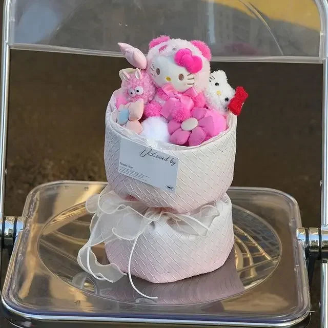 Sanrio Characters Valentine's Day Plush Bouquet L Hello Kitty CHINA