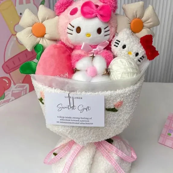 Sanrio Characters Valentine's Day Plush Bouquet D Hello Kitty CHINA
