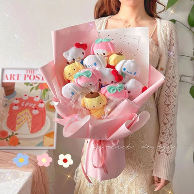 Sanrio Characters Valentine's Day Plush Bouquet