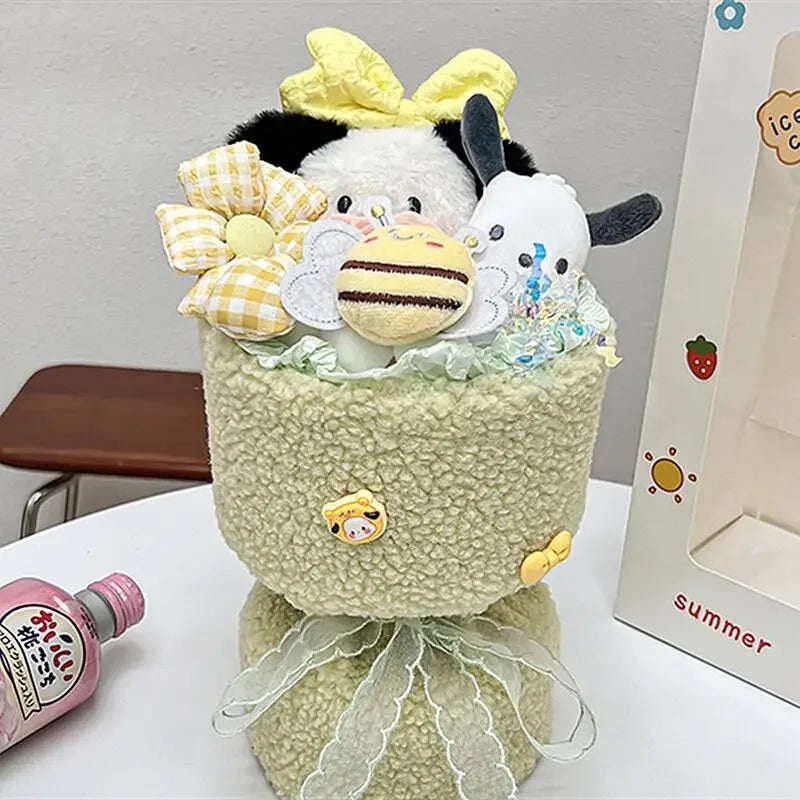 Sanrio Valentine's day Bouquet Plush Pochacco