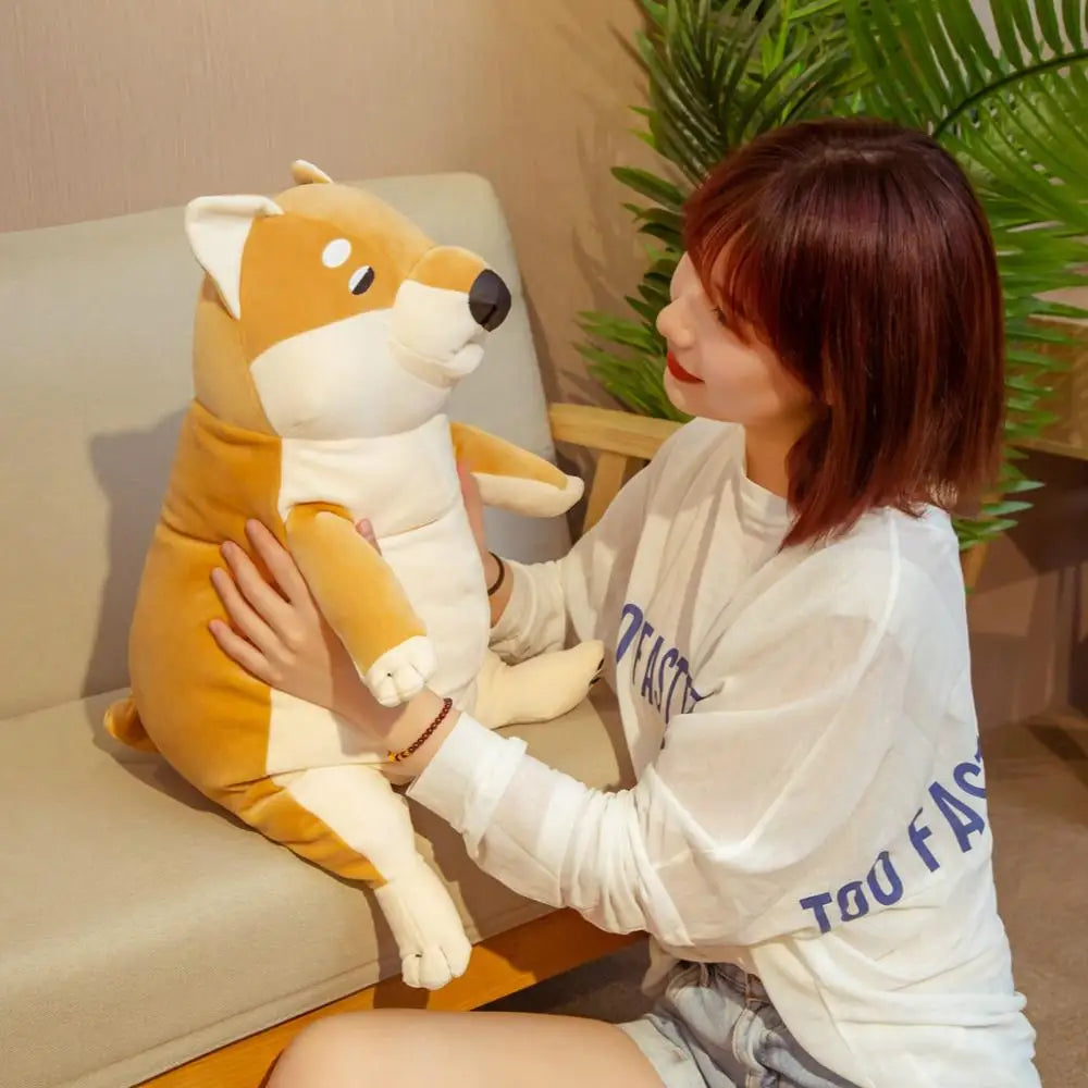 Sitting Shiba Inu Stuffed Animal