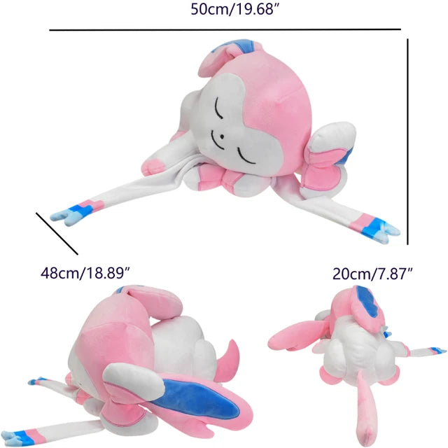 Sleeping Pokemon Stuffed Animal Sylveon