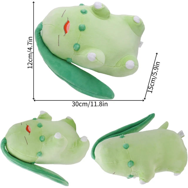 Sleeping Pokemon Stuffed Animal Chikorita
