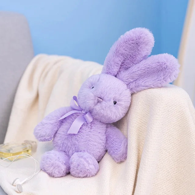 Small Bunny Stuffed Animal Purple