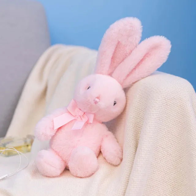 Small Bunny Stuffed Animal Pink