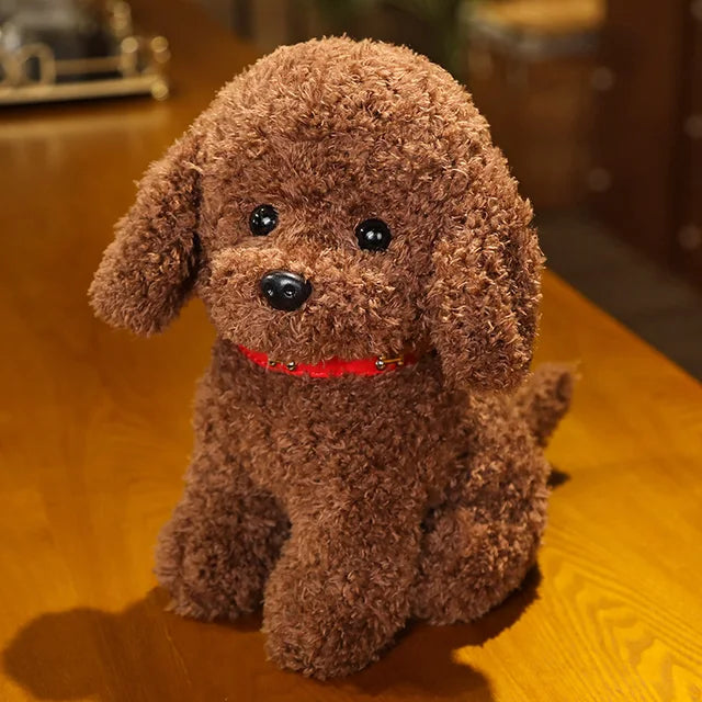 Teddy Maltipoo Dog Stuffed Animal Dark