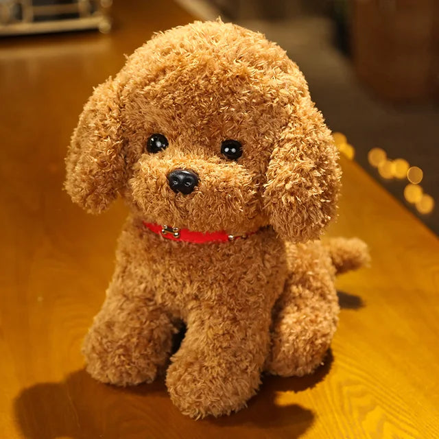 Teddy Maltipoo Dog Stuffed Animal Brown