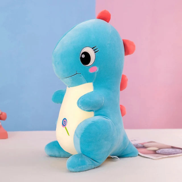 Unicorn Dinosaur Stuffed Animal 40cm 16in Dark Blue