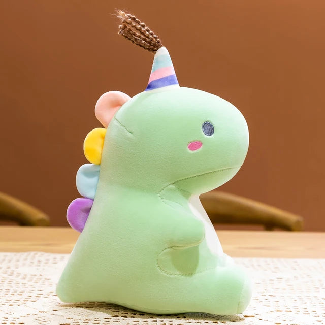 Unicorn Dinosaur Stuffed Animal Green