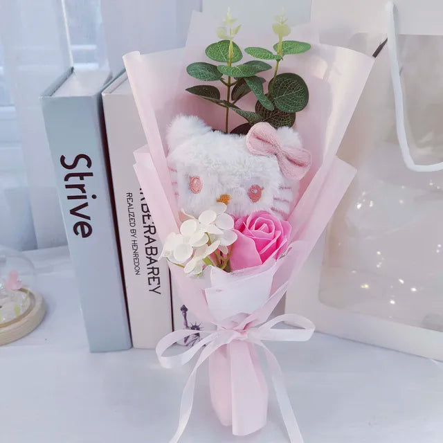 Valentine's Gift Hello Kitty Stuffed Animals LightPink 38cm 15in