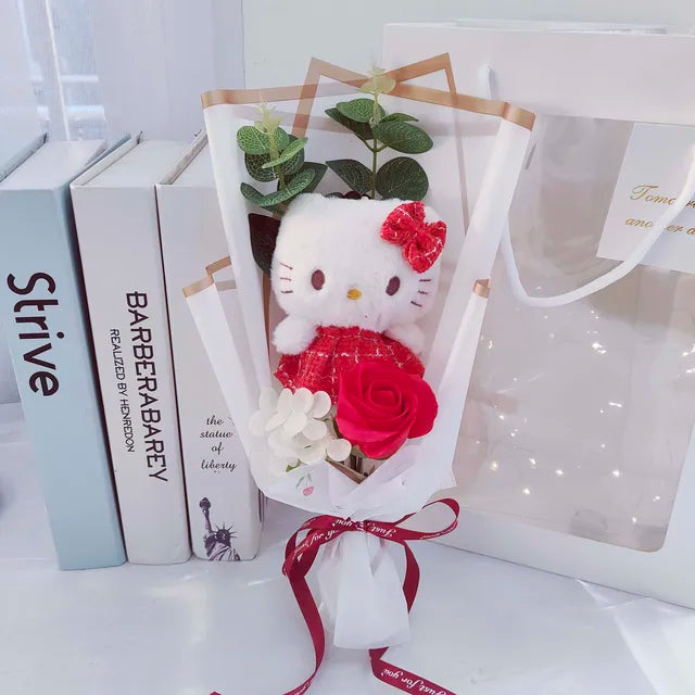 Valentine's Gift Hello Kitty Stuffed Animals Red 38cm 15in