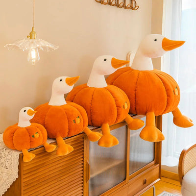 Pumpkin Goose Stuffed Animal