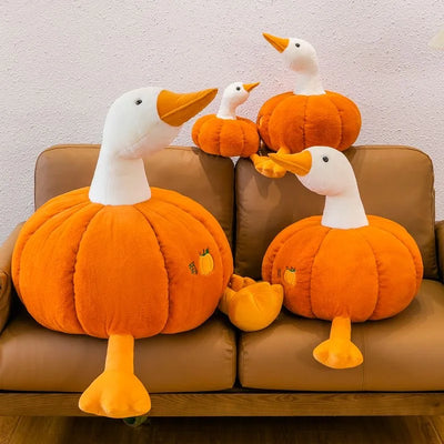 Pumpkin Goose Stuffed Animal