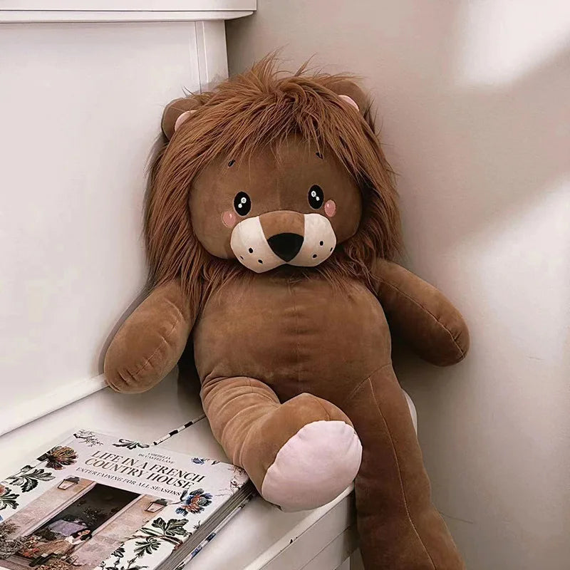 Big Lion Stuffed Animal 