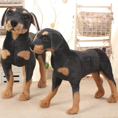 Black and Tan Coonhound Stuffed Animal 