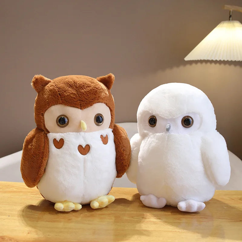 Brown Owl Stuffed Animal 