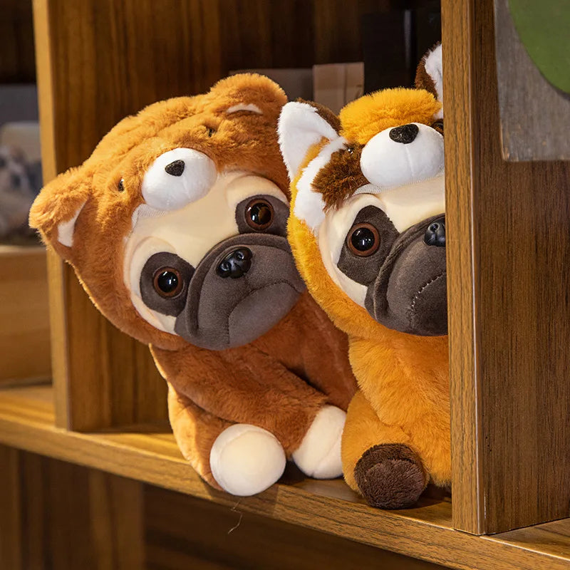 Disguised Pug Stuffed Animal