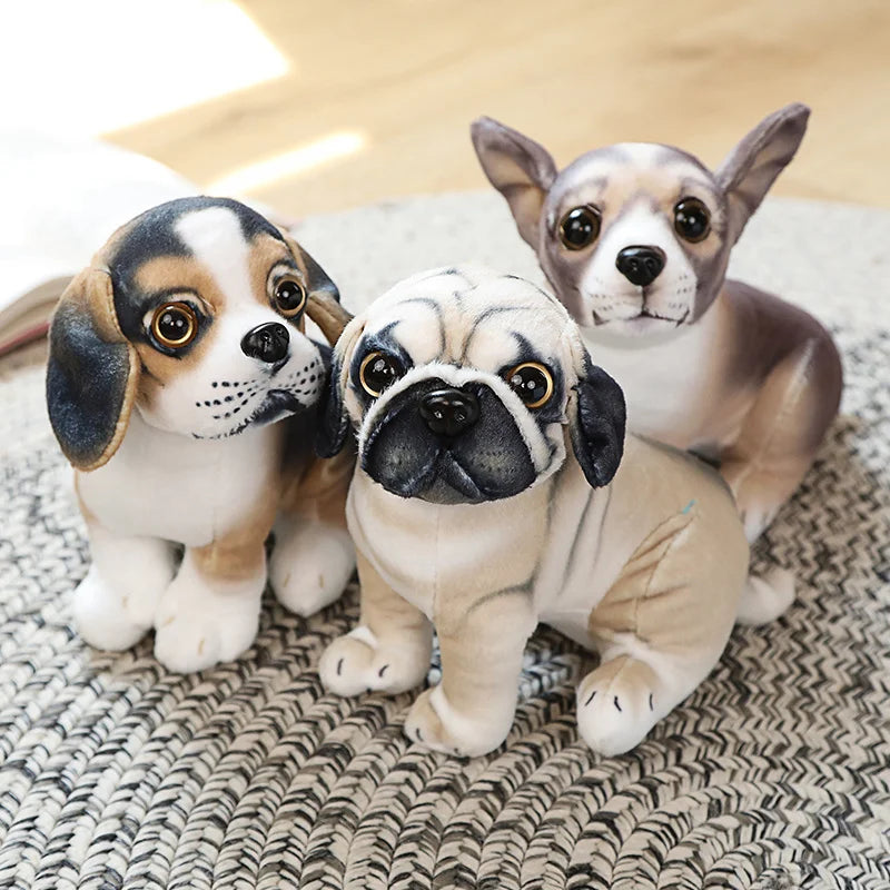 Realistic Dog Breed Stuffed Animal