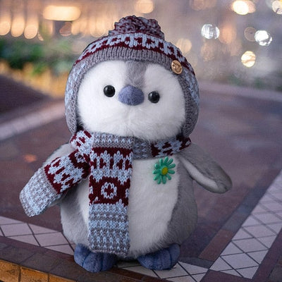 Christmas Penguin Stuffed Animal 