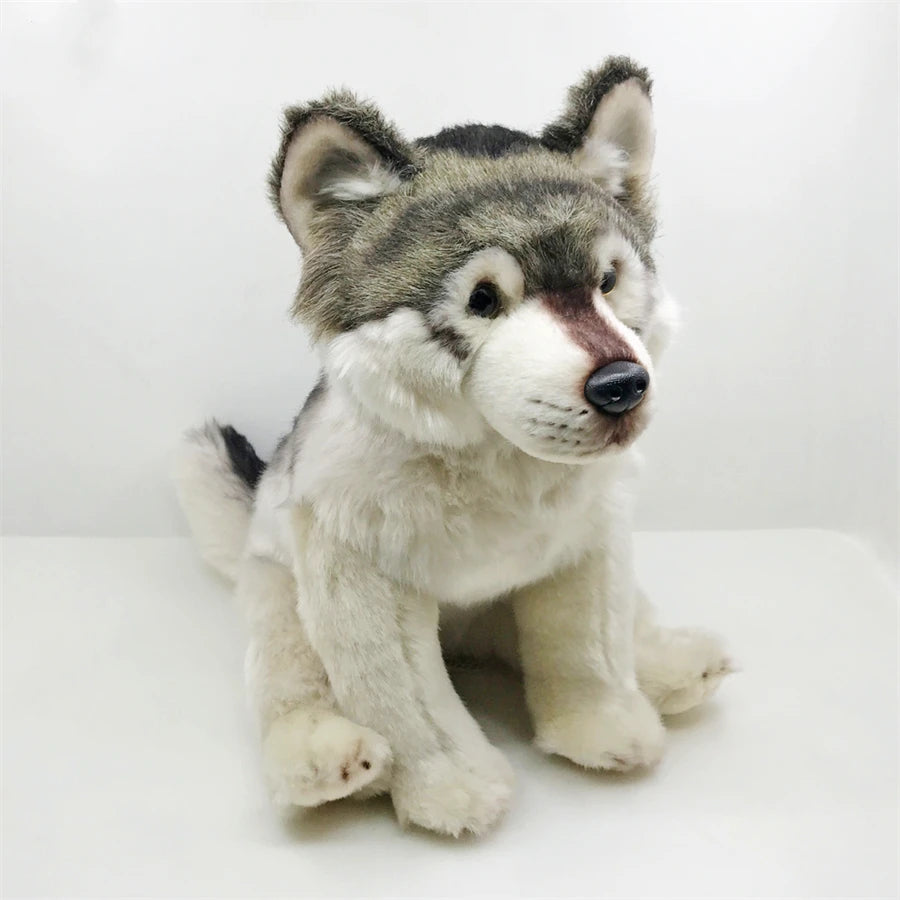 Gray Wolf Stuffed Animal