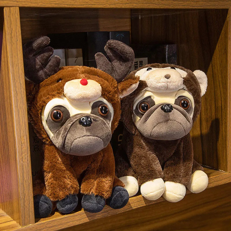 Disguised Pug Stuffed Animal 