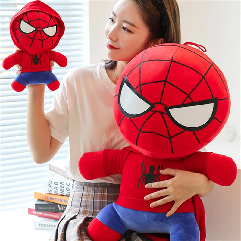 Disney-The Avengers SpidSuffolk Figure Peluche Statue Jouets pour Enfants, Anime Plushies, ForeBoy Sleeping Stuffed Pillow, Butter for Children, 23-60cm 