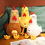 Fluffy Chicken Stuffed Animals 