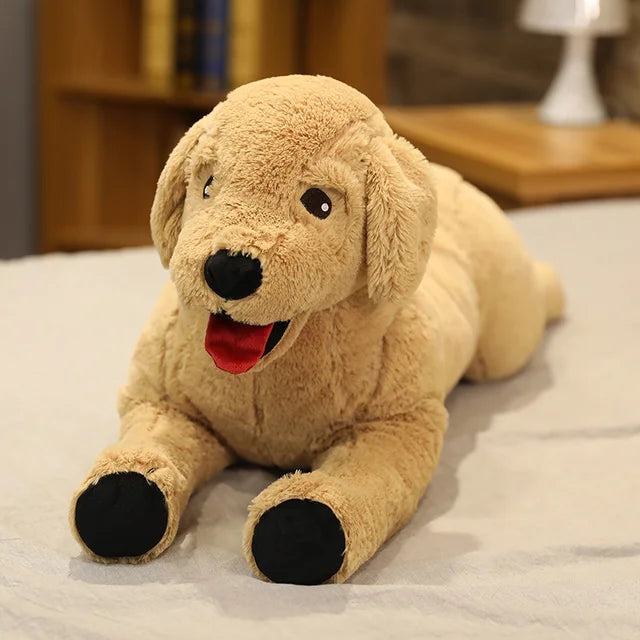 Fluffy Labrador Stuffed Animal 